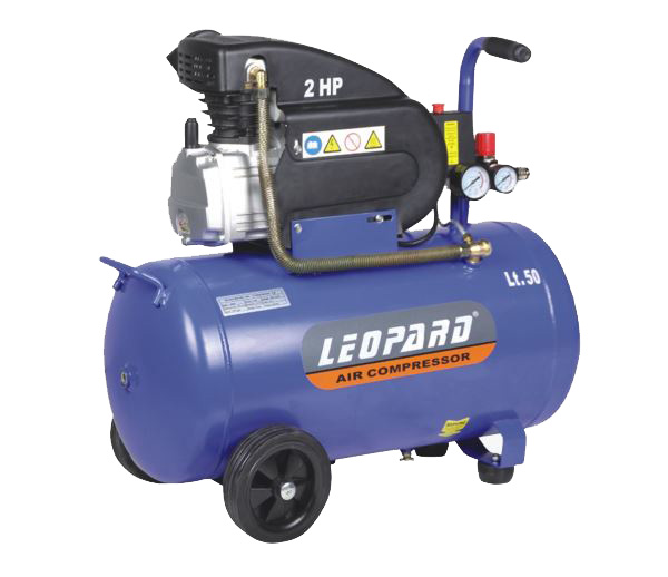 AIR COMPRESSOR MACHINES LEOPARD AIR COMPRESSOR 50L 2HP 8 BAR LB50F